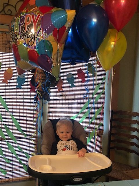 Liam is One!