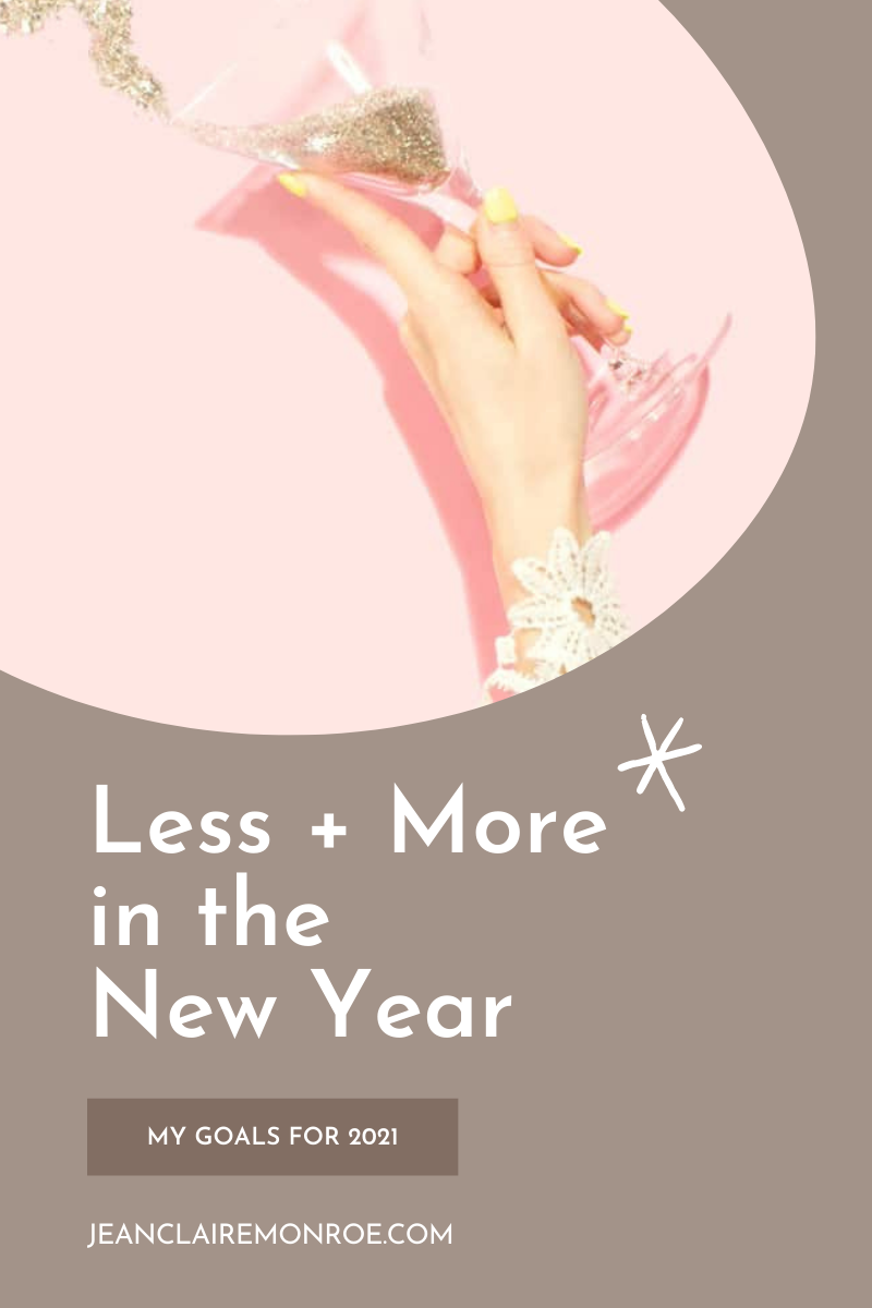 Less + More in the New Year